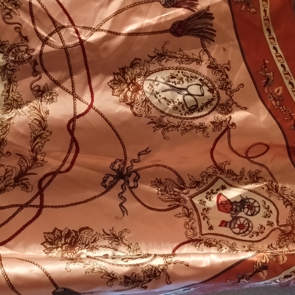 silk scarf - Picture 5 of 6